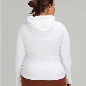 ISO lululemon hooded define jacket- white. 6,8,10